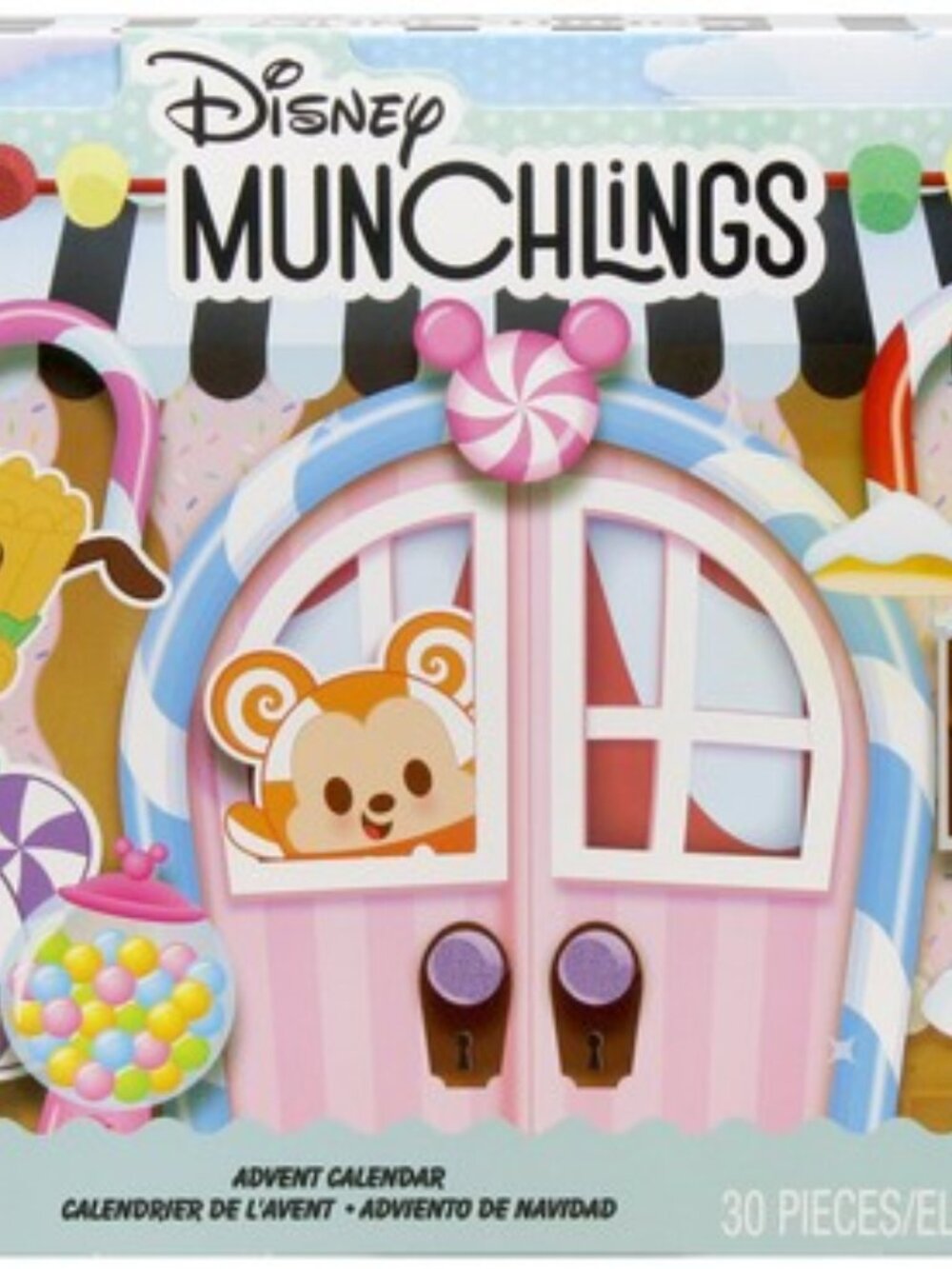 Disney Munchlings Advent Calendar Limited Holiday Edition, Christmas Count